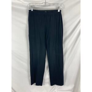Eileen Fisher Black Pull on Pants Style P275 Size Medium